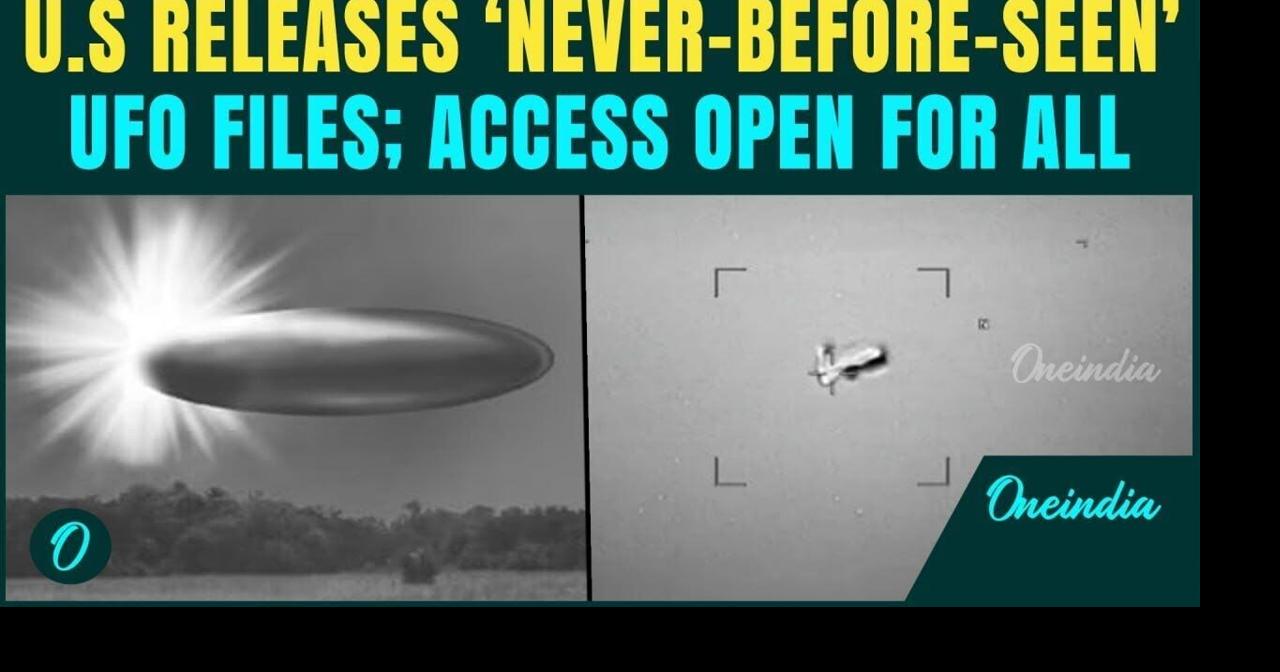 UFO Files BREAKING: U.S Govt Releases Decades Old Declassified Files; Aliens Really Visited Earth?
