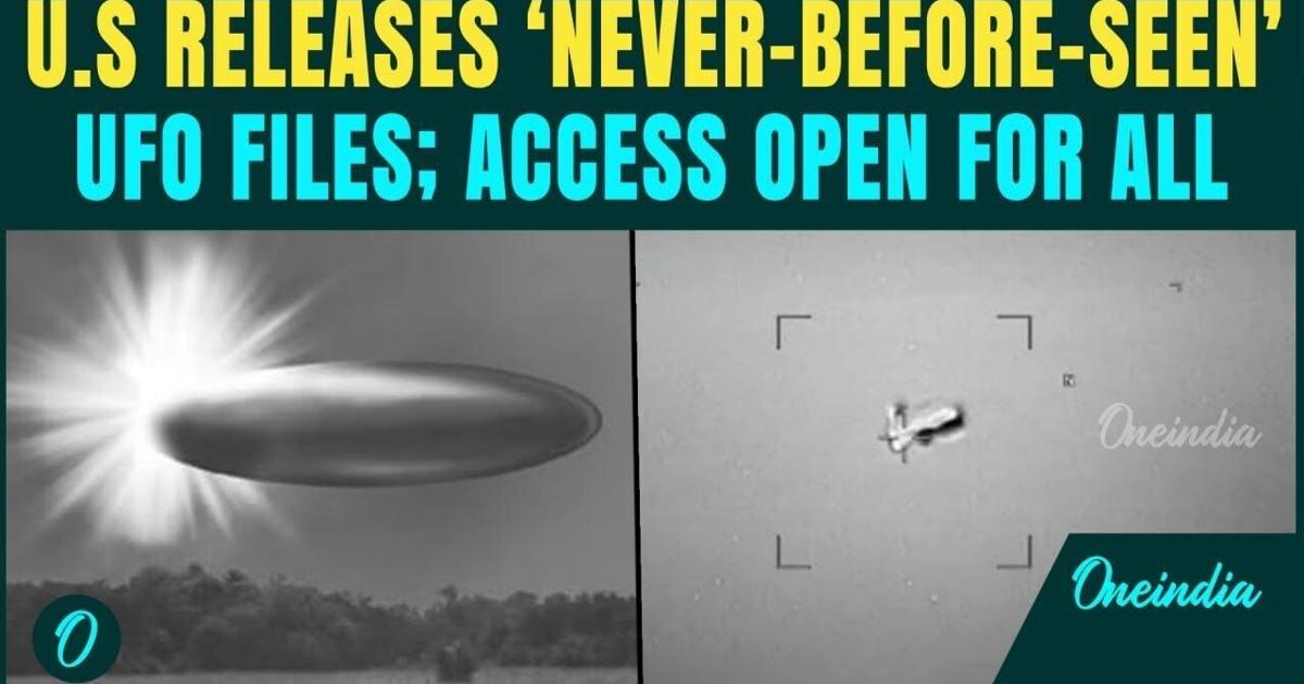 UFO Files BREAKING: U.S Govt Releases Decades Old Declassified Files; Aliens Really Visited Earth?