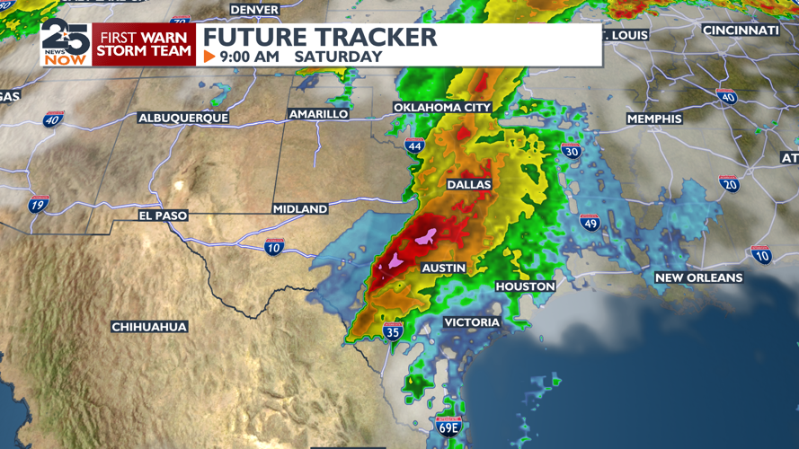 Near-record heat today and increasing rain chances next week | Weather ...