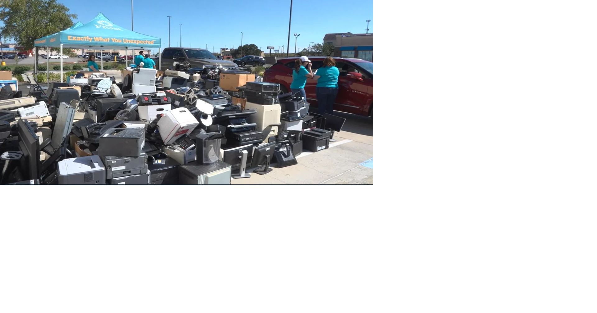 Frost Bank hosts electronics recycling day in Victoria | Top Stories ...