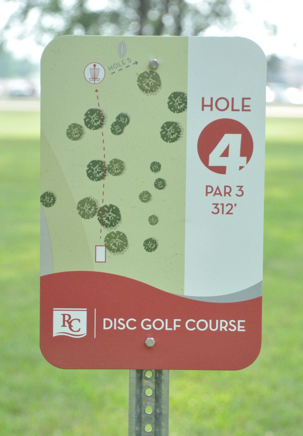 Disc Golf Course Signs
