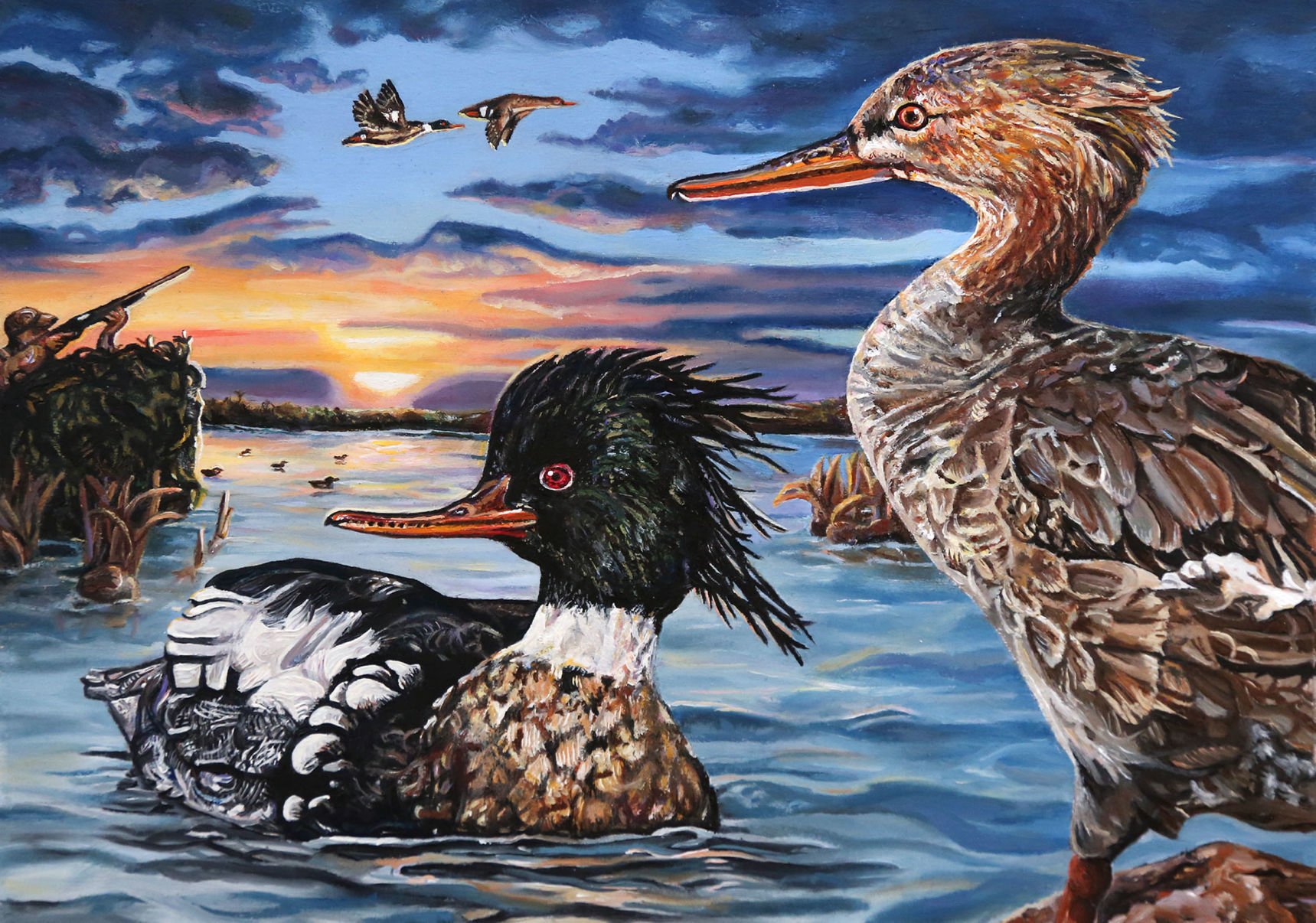 Hutchinson artist flies high in Federal Duck Stamp contest Local