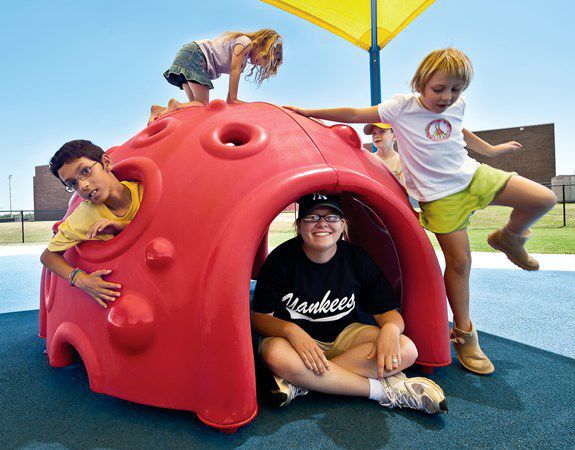 Blue Valley schools get $25K for inclusive play equipment