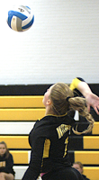 VOLLEYBALL: Senior night ends in disappointment