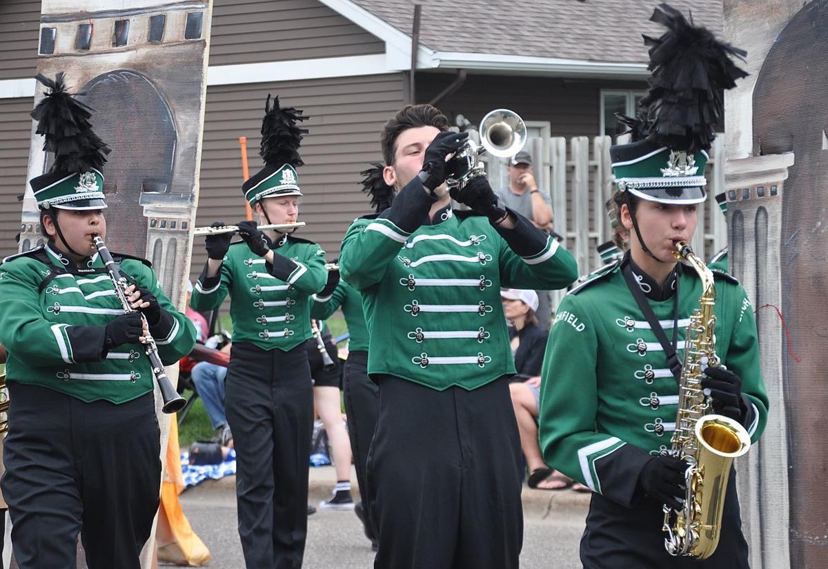 Litchfield High School Marching Dragons at Friendly City Days Parade