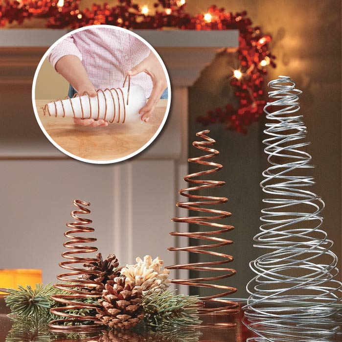 Simple Wrapped Wire Christmas Tree, Community