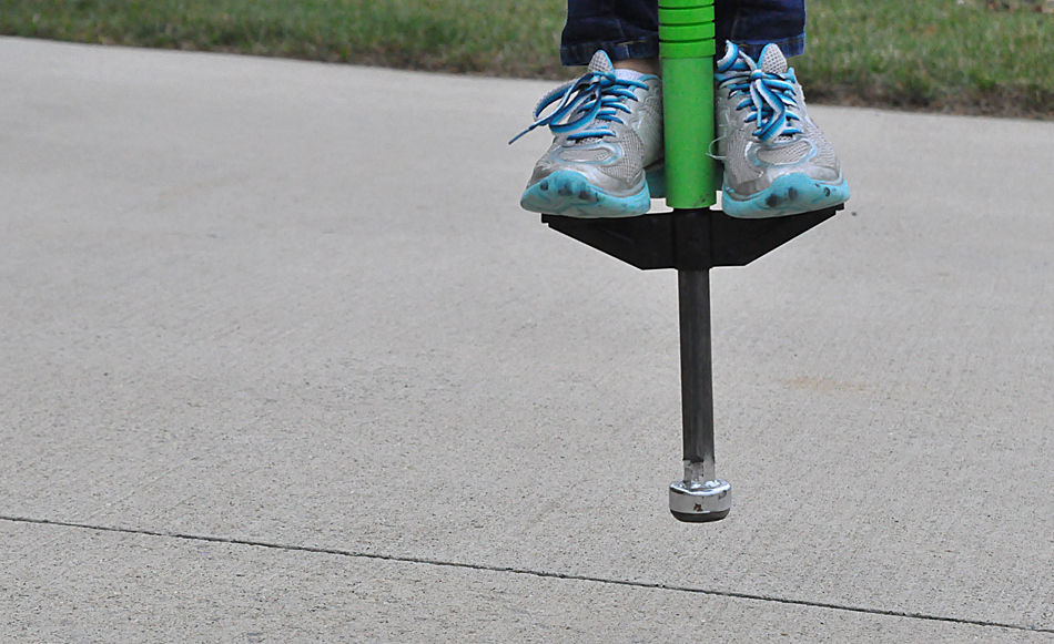 10 year old breaks records wielding pogo stick Local