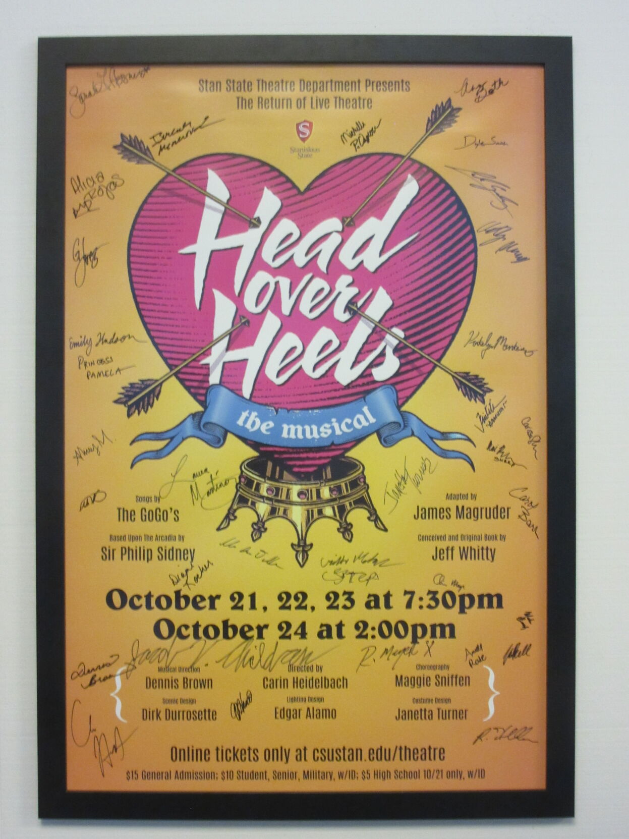 WCSU to stage live performances of 'Head Over Heels' - Cultural Alliance of  Western Connecticut