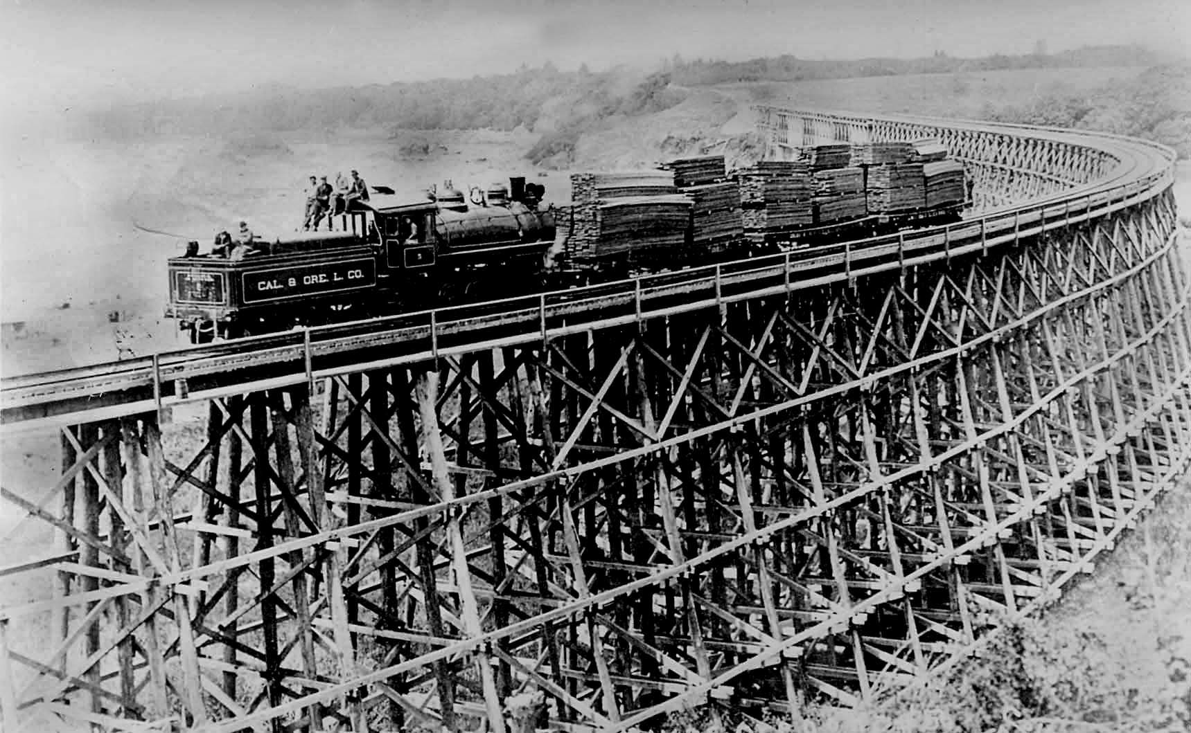 Photos / Back in the Day: Chetco River Railroad Bridge | News Paid