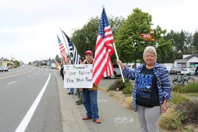 Law enforcement celebrated at Brookings Rally