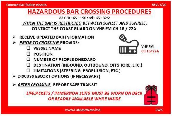 Bar Crossing Procedures