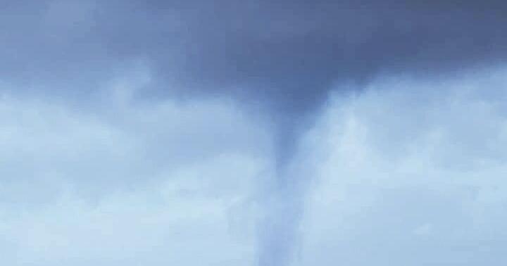 Waterspout spotted off Cape Farrelo - Vimarsana News