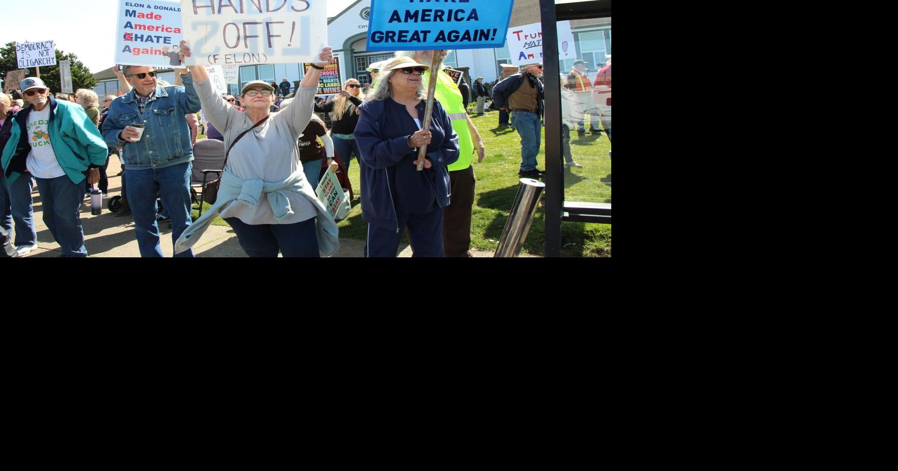 Trending - Photos - 'Hands Off' rallies draw thousands | News ...