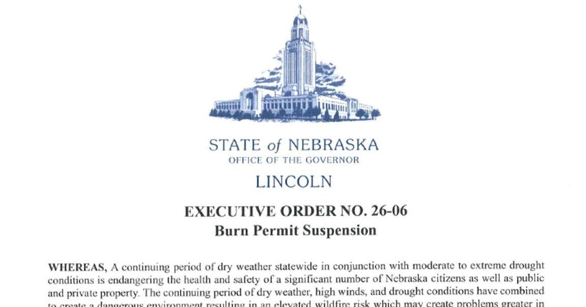 Governor issue burn permit suspension
