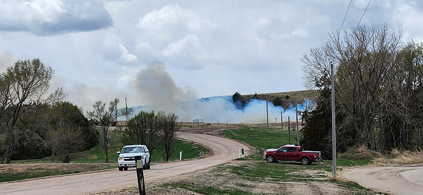 BBFD Responds To Call At Adams South Lot, Report Of Hay Bales On Fire ...