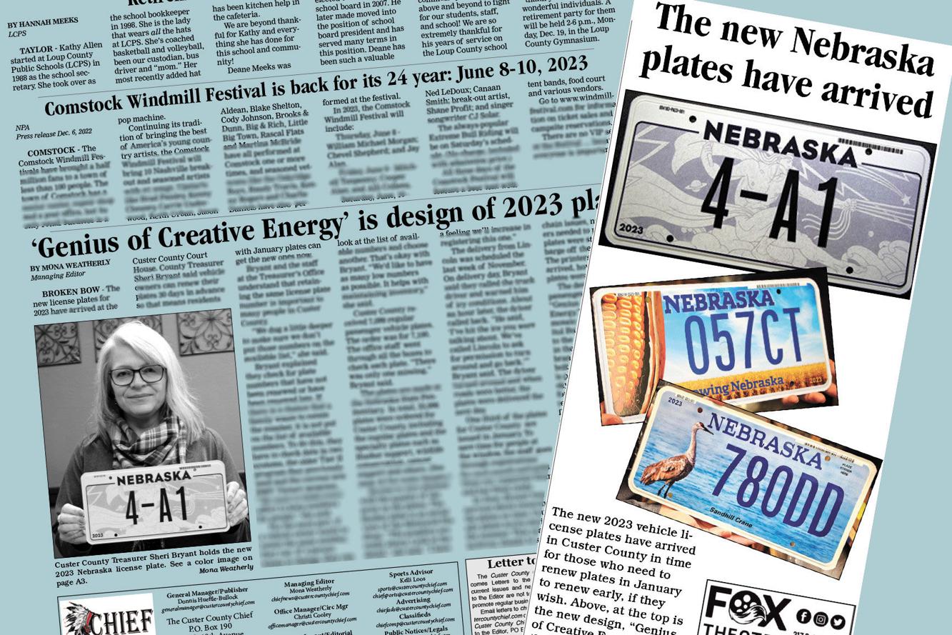 New plates for 2023 have arrived; tips from state DMV on renewing News