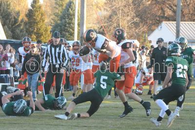 Kyle Cox #5 Sandhills Thedford football