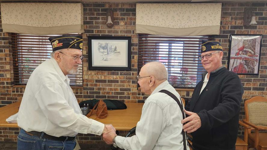 Veteran Ralph Hamilton Mi Veteran receives recognition for 60 year American Legion membership ...