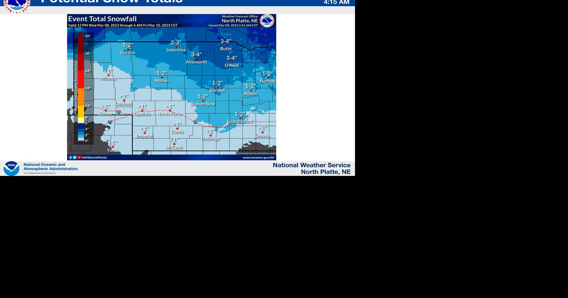 Round of winter weather News