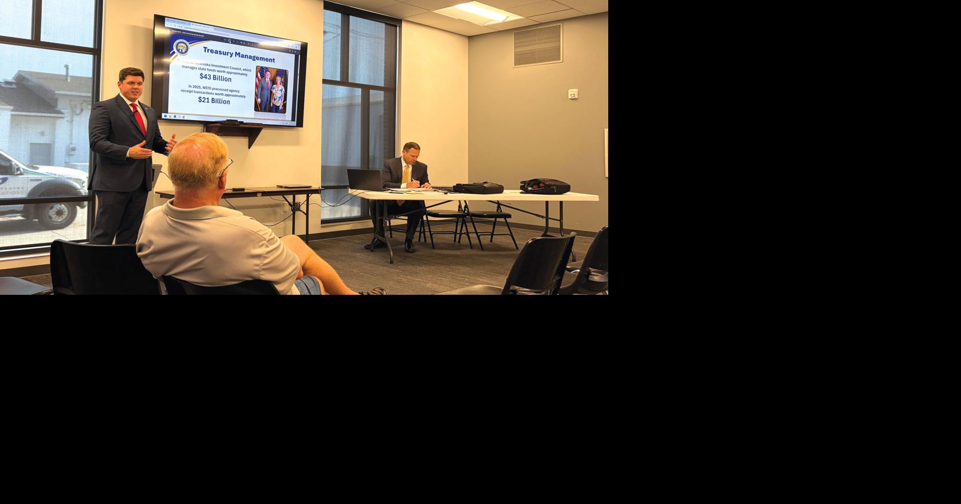 State Treasurer Brings Community Update to Broken Bow