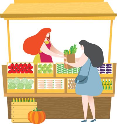 produce stand