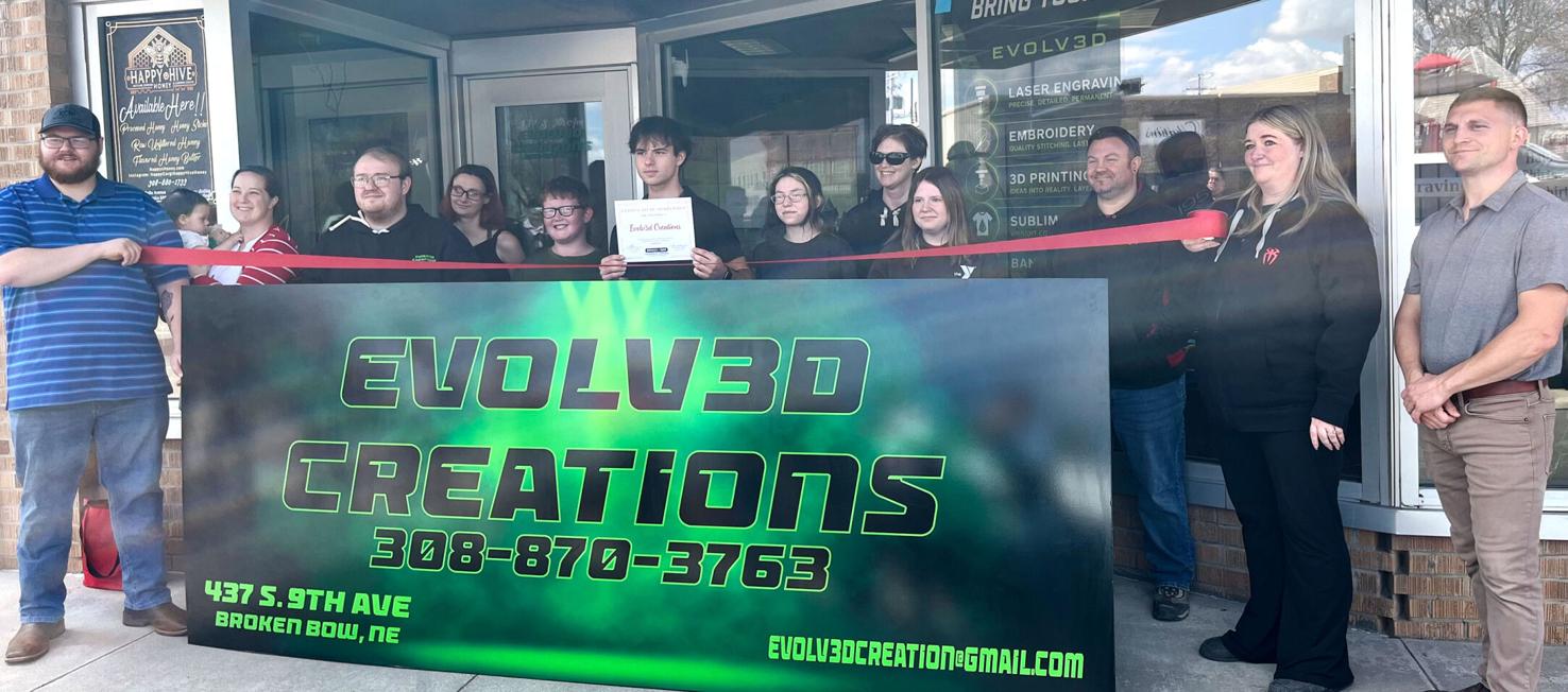 Evolv3d Creations welcomed to Broken Bow | News | custercountychief.com
