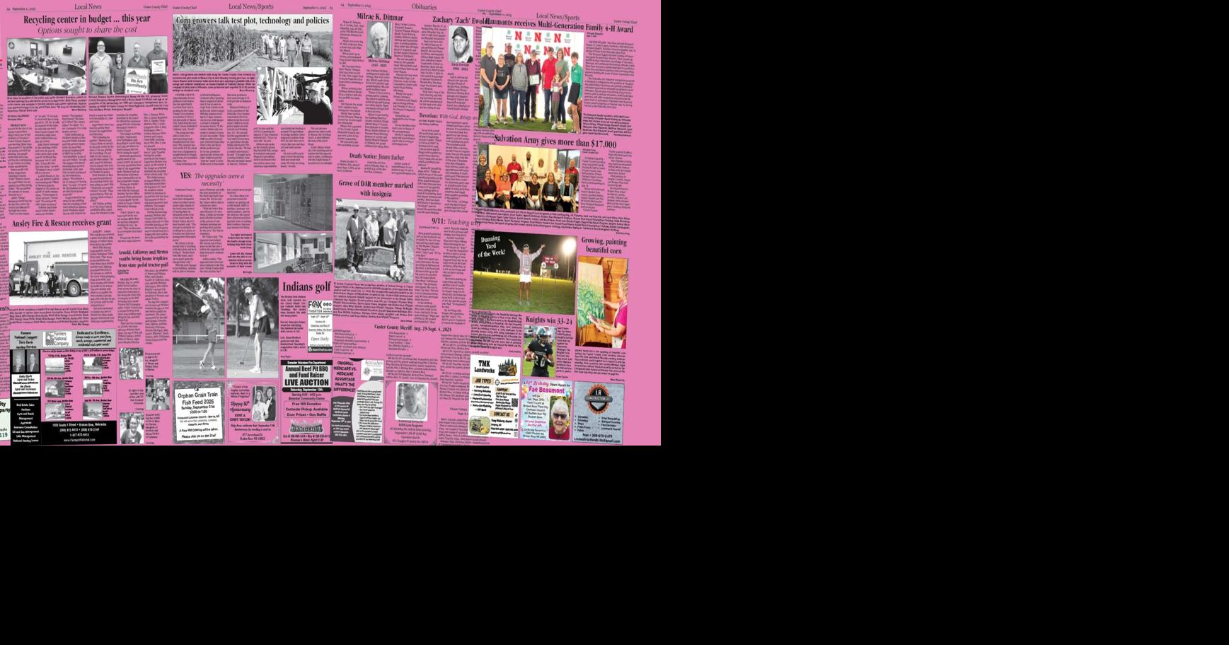 What s happening in Custer County? News custercountychief com