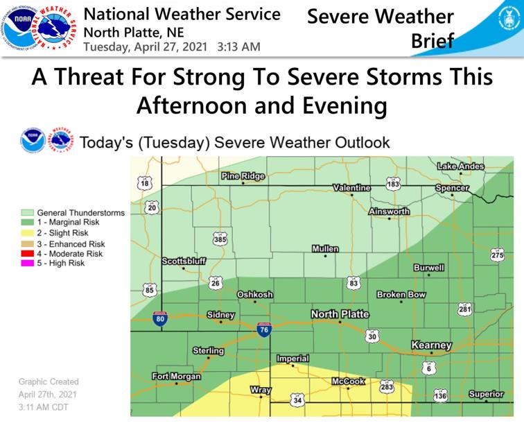 Storms possible this afternoon, evening | News ...