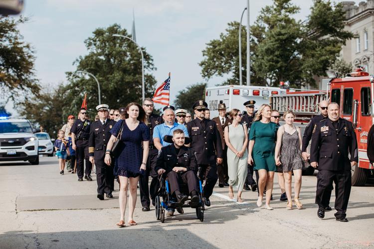Annual Blue Mass procession joined by Bailey, family