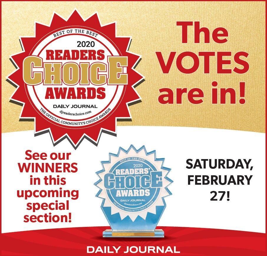 Readers Choice The Votes are in!