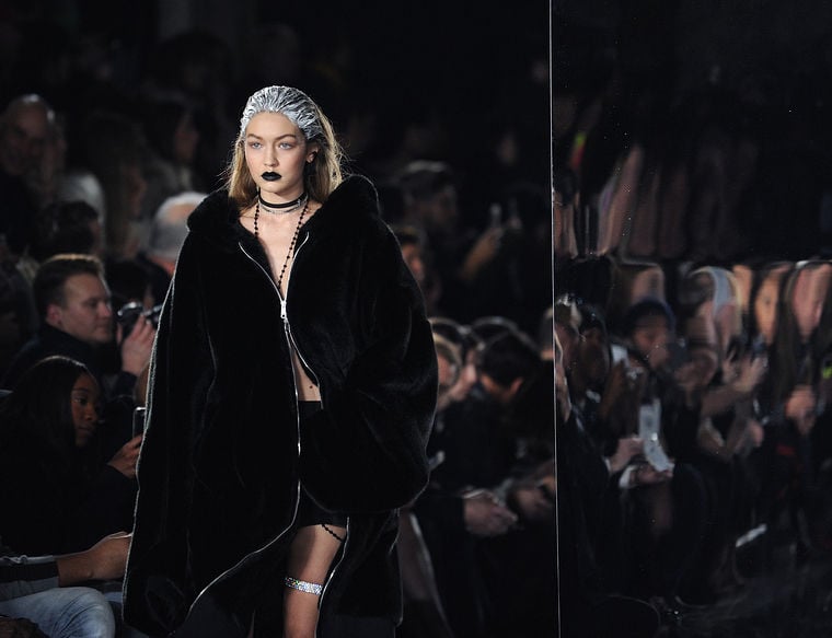 New York Fashion Week: Rihanna hits runway as designer