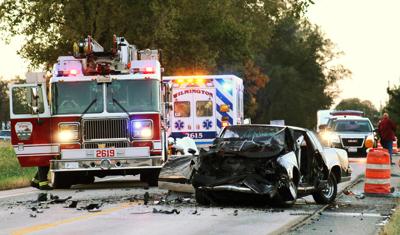 crash head wilmington journal daily manteno occurred approximately route saturday near road two