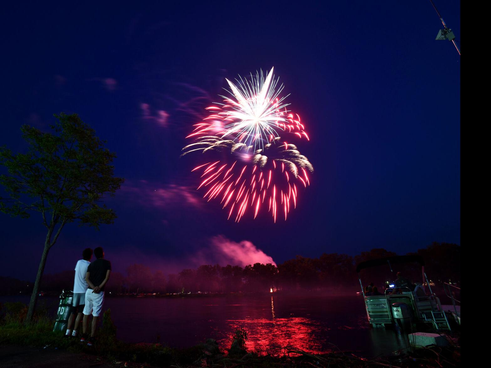 Where you can watch fireworks displays in central Iowa