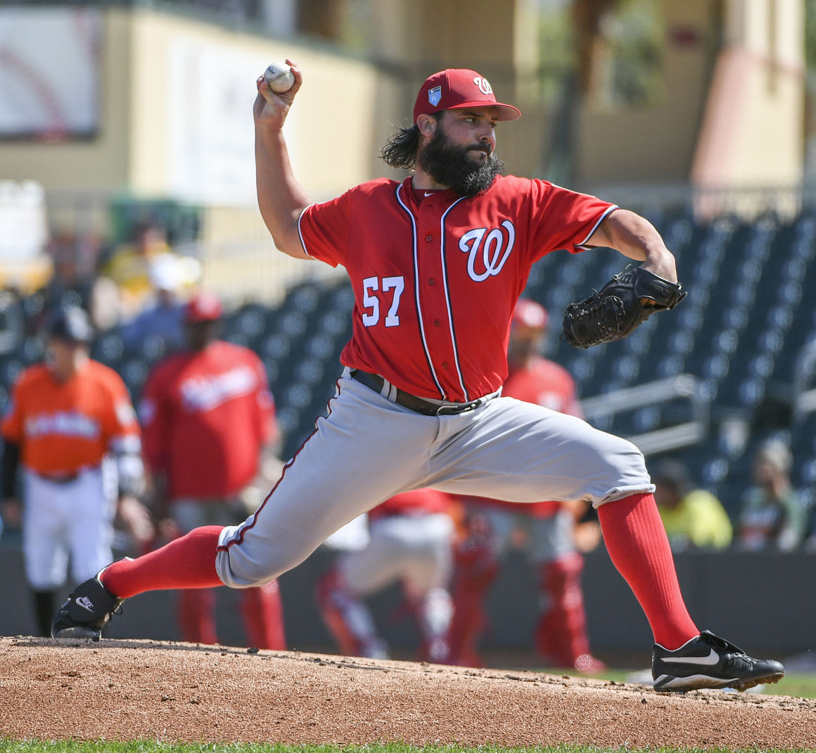 Nationals pitcher Tanner Roark changing his mechanics after a down 2017 ...