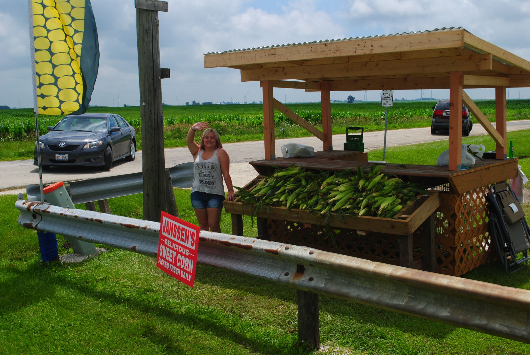 fresh sweet corn stands near me