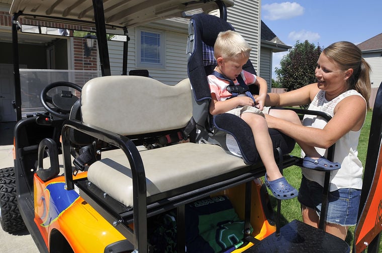 golf buggy baby seat