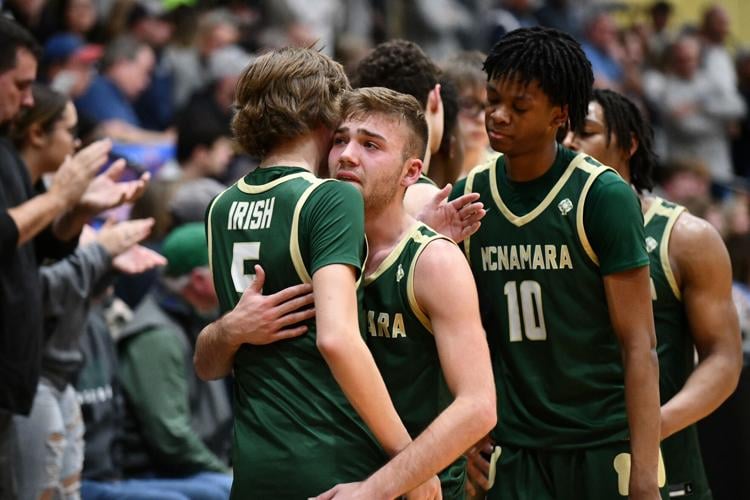 BOYS BASKETBALL McNamara's late run not enough to upend topranked