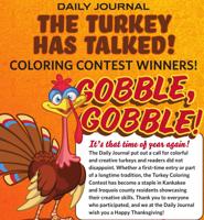 The 2022 Turkey Coloring Contest section is here