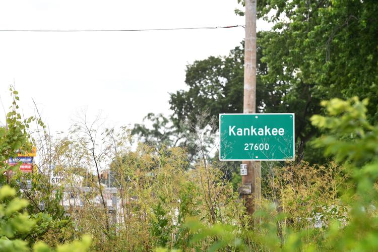 Kankakee population sign