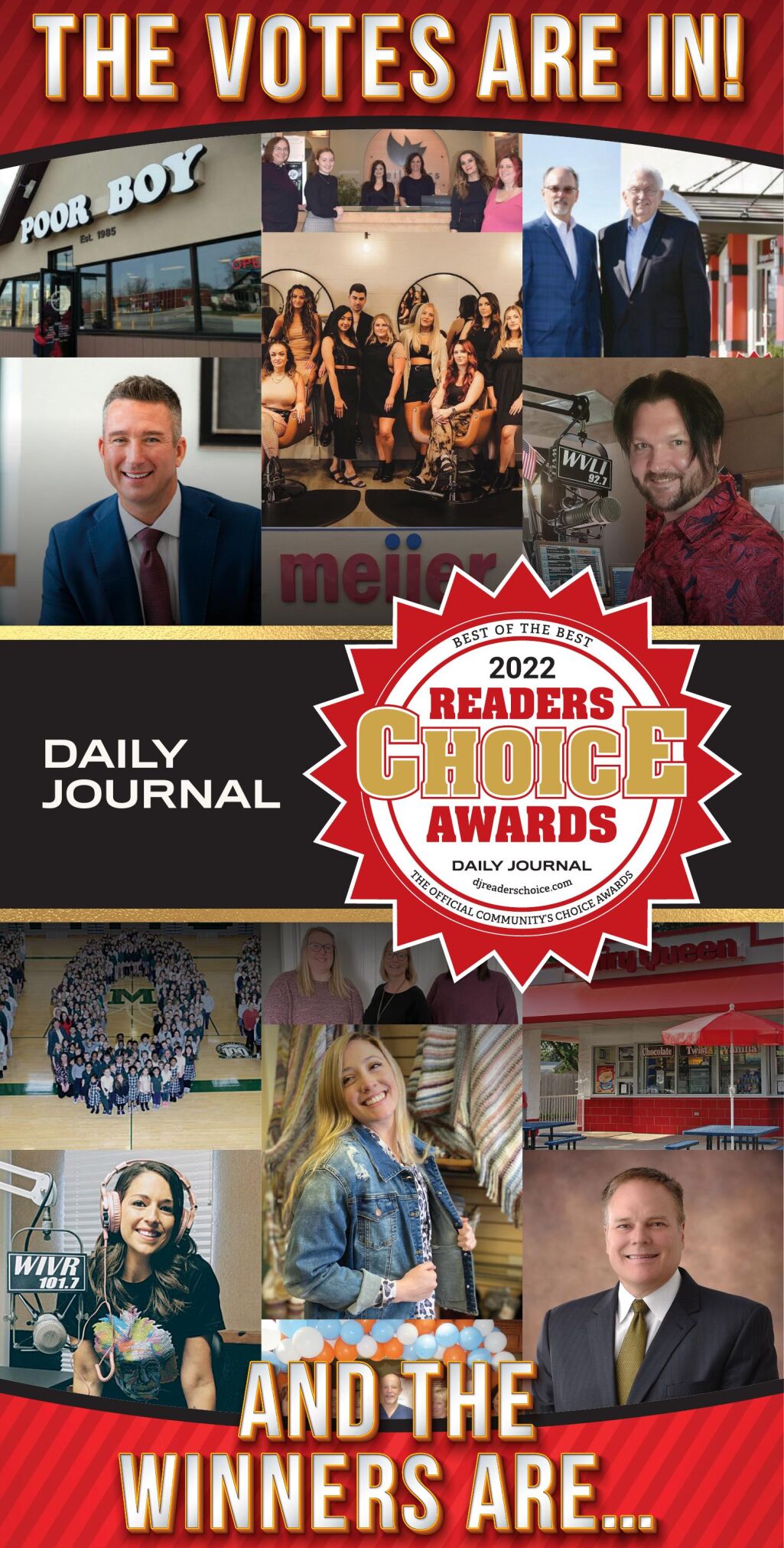 Daily Journal's 2022 Readers Choice Awards