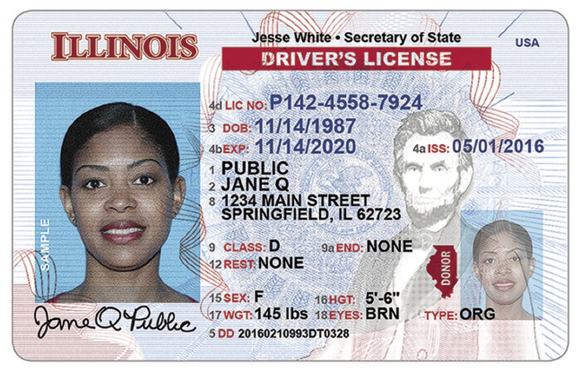 State upgrading security for drivers licenses Illinois daily-journal photo