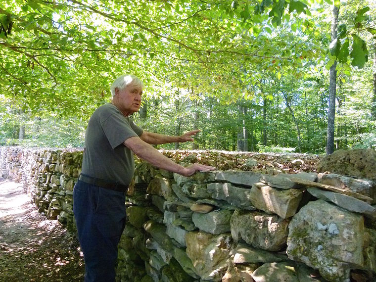 Stone wall honors ancestor's journey on Trail of Tears | Life | daily ...