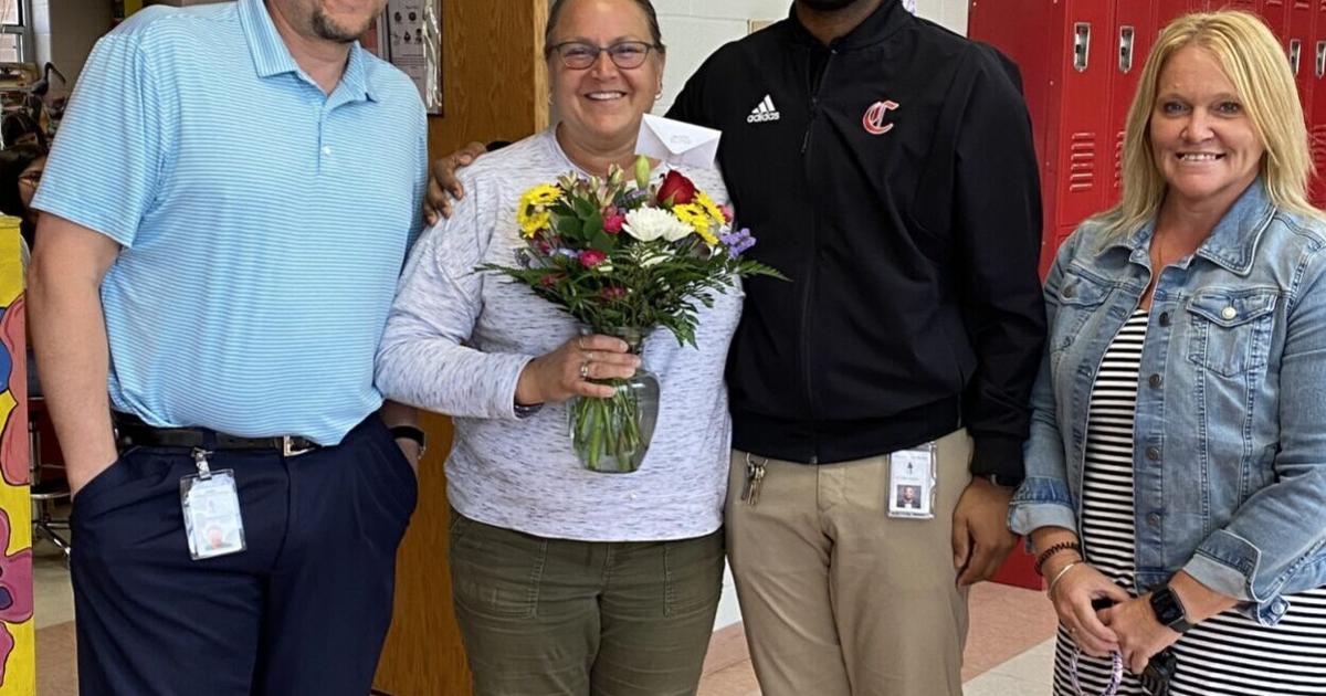 Rubino named Currituck County Schools' Teacher of Year School News