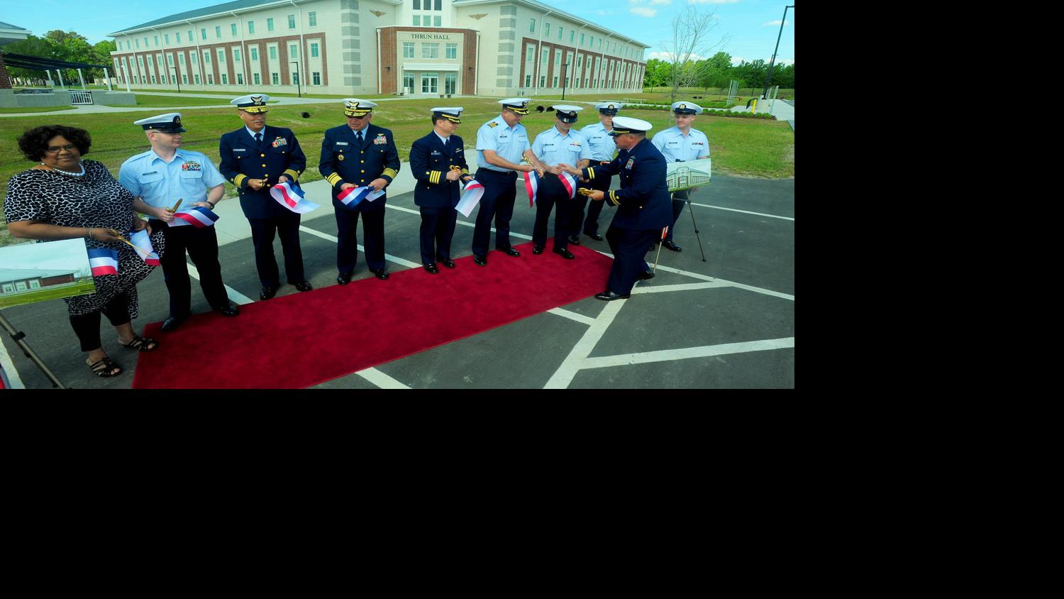Coast Guard Dedicates New Barracks Galley Local News Dailyadvance Com