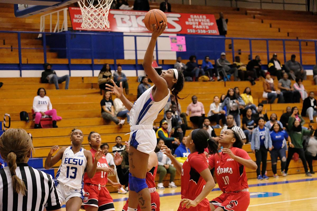 College Basketball Stell Scores 30 Ecsu Tops West Virginia