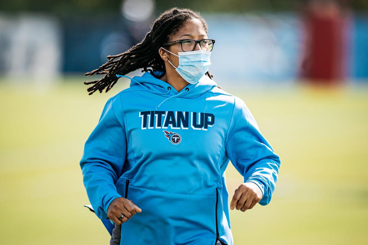 Camden's Cristi Bartlett embraces internship with NFL's Tennessee