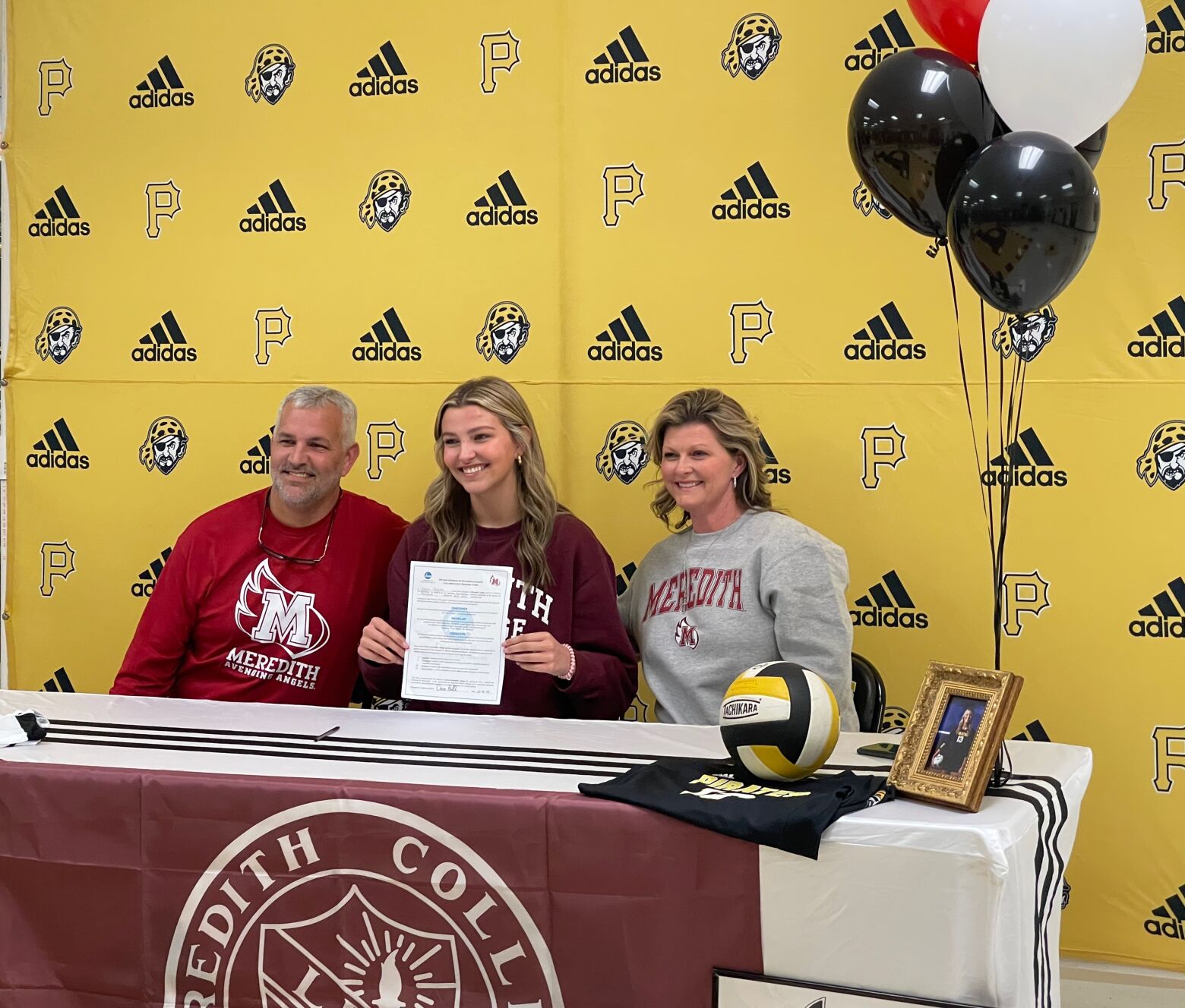 Daven Brabble Commits to Meredith College in Heartwarming Signing Ceremony
