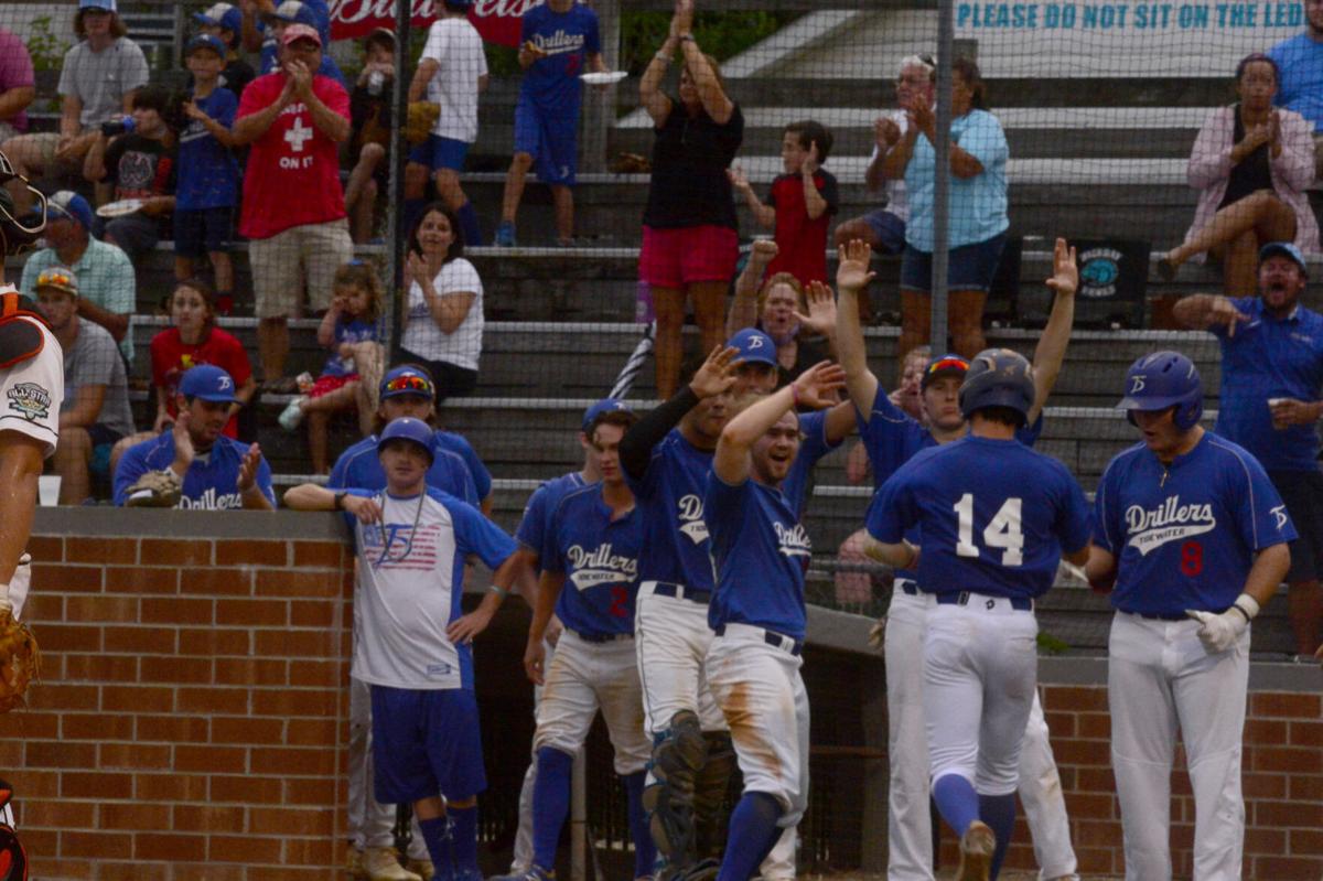 Baseball Tidewater Drillers at Edenton Steamers TSL playoff game