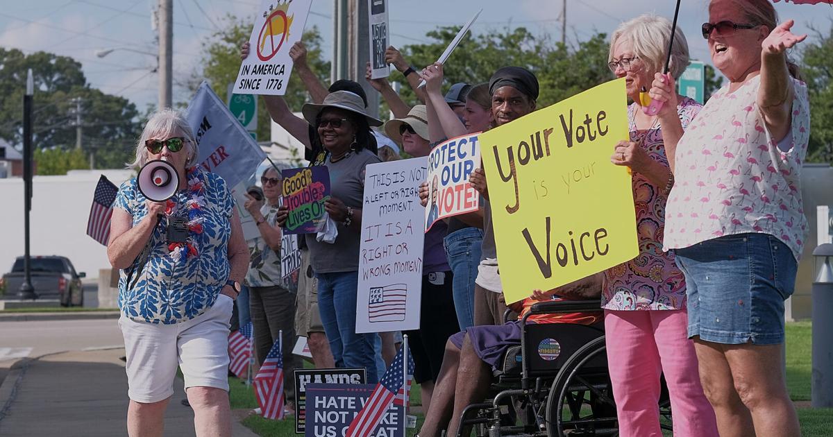 Civil Rights Rally Button Rally honors civil rights icon Lewis | Local News | dailyadvance.com