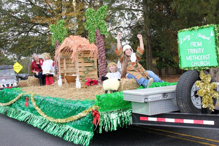 Scores get in holiday spirit as South Mills VFD Christmas Parade rolls
